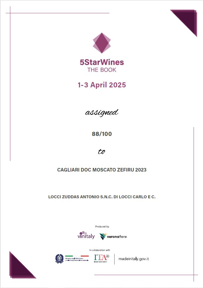 Zefiru Vinitaly 2025